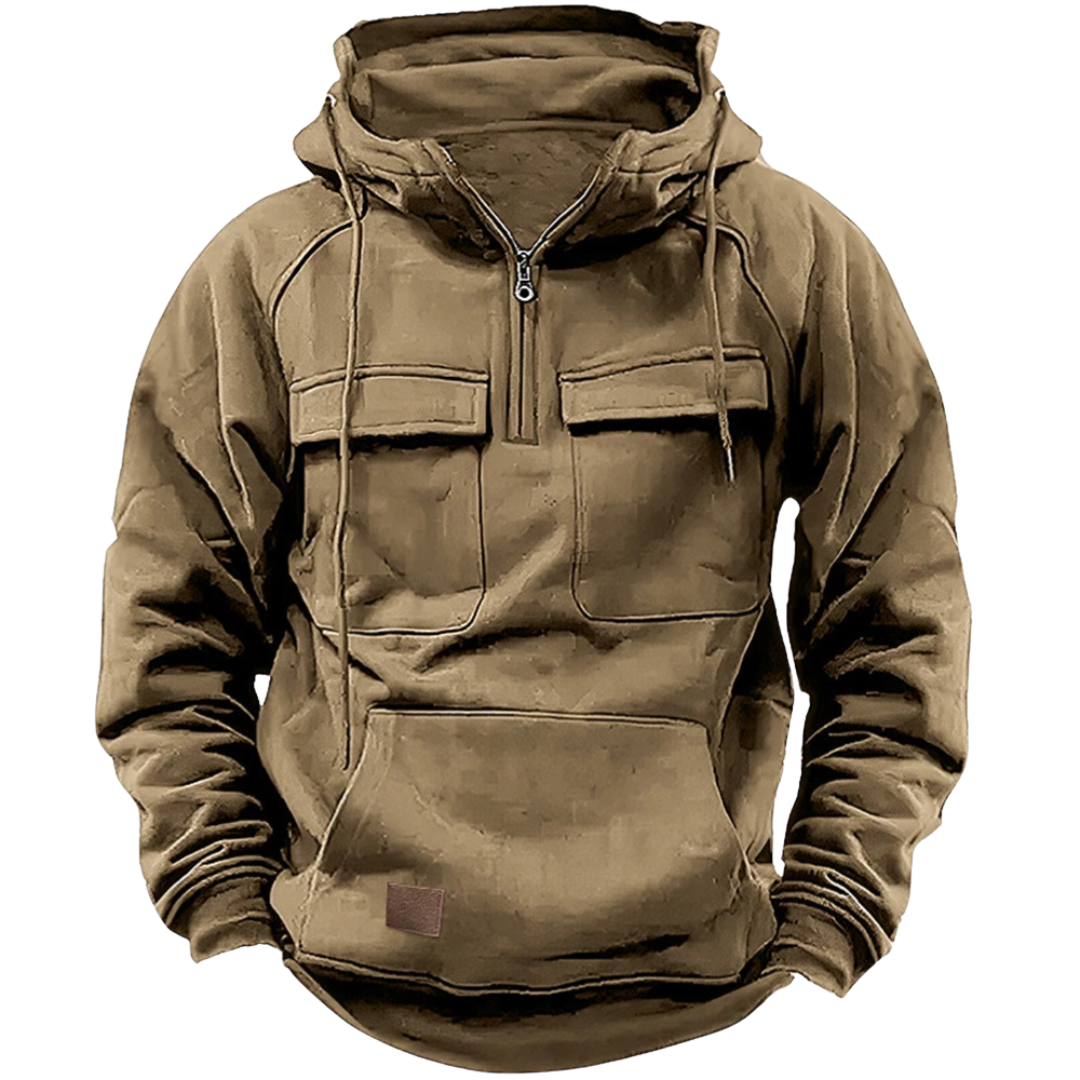 Tactical Hoodie | Fleece Lined | Rugged & Warm