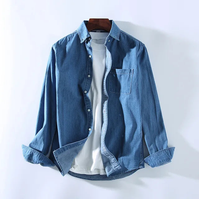 Denim Shirt | Men's | Classic & Versatile