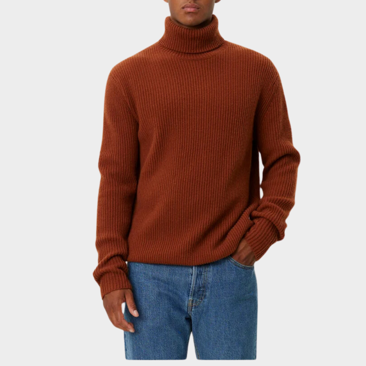 Turtleneck Sweater | Wool Blend | Warm & Stylish