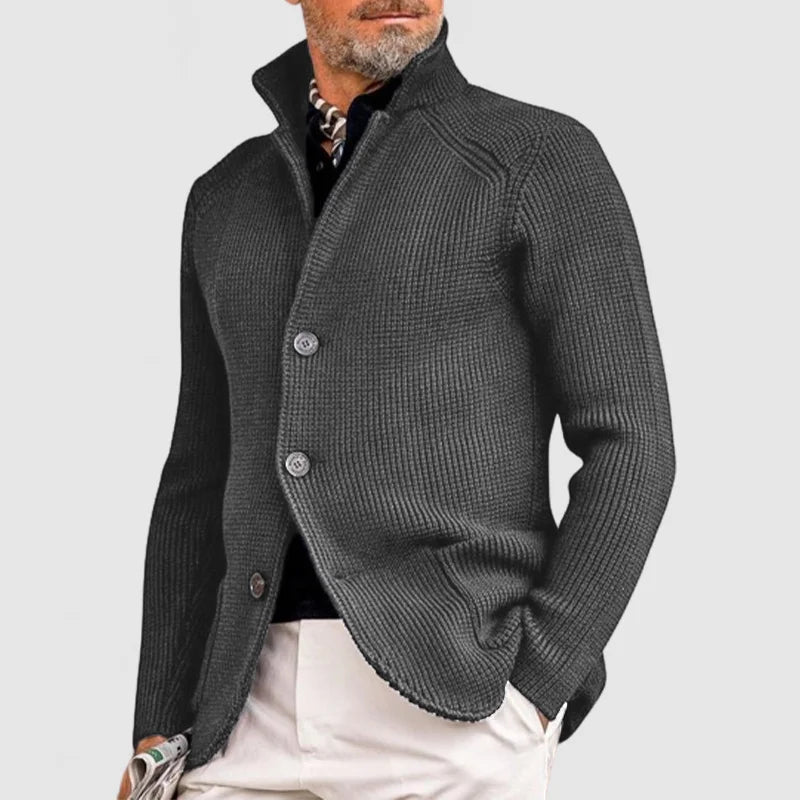 Knitted Cardigan Jacket | Stylish & Warm | Button-Up Design