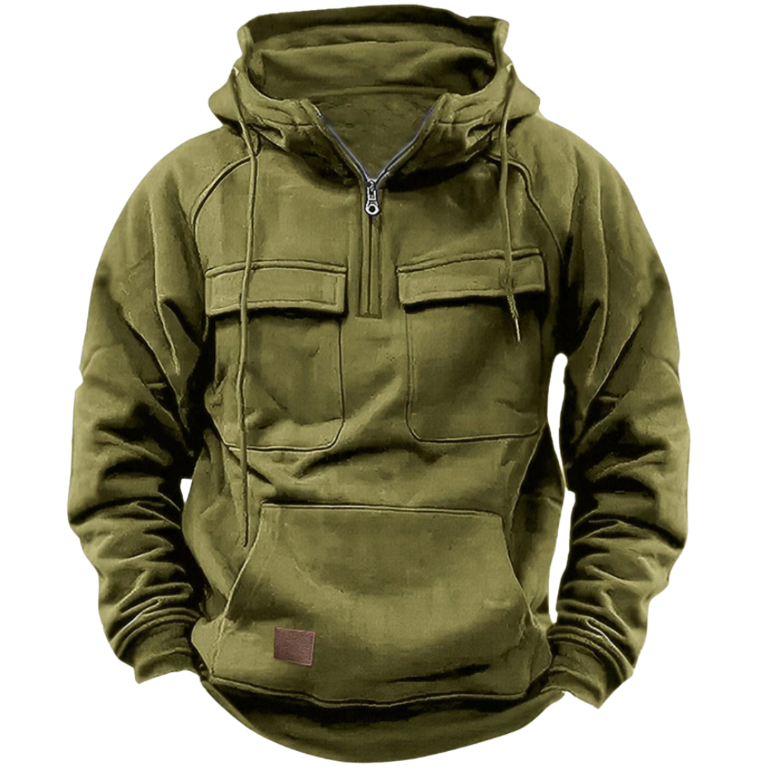 Tactical Hoodie | Fleece Lined | Rugged & Warm