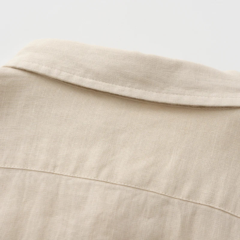 Linen Long-Sleeve Shirt | Lightweight & Breathable | Timeless Style