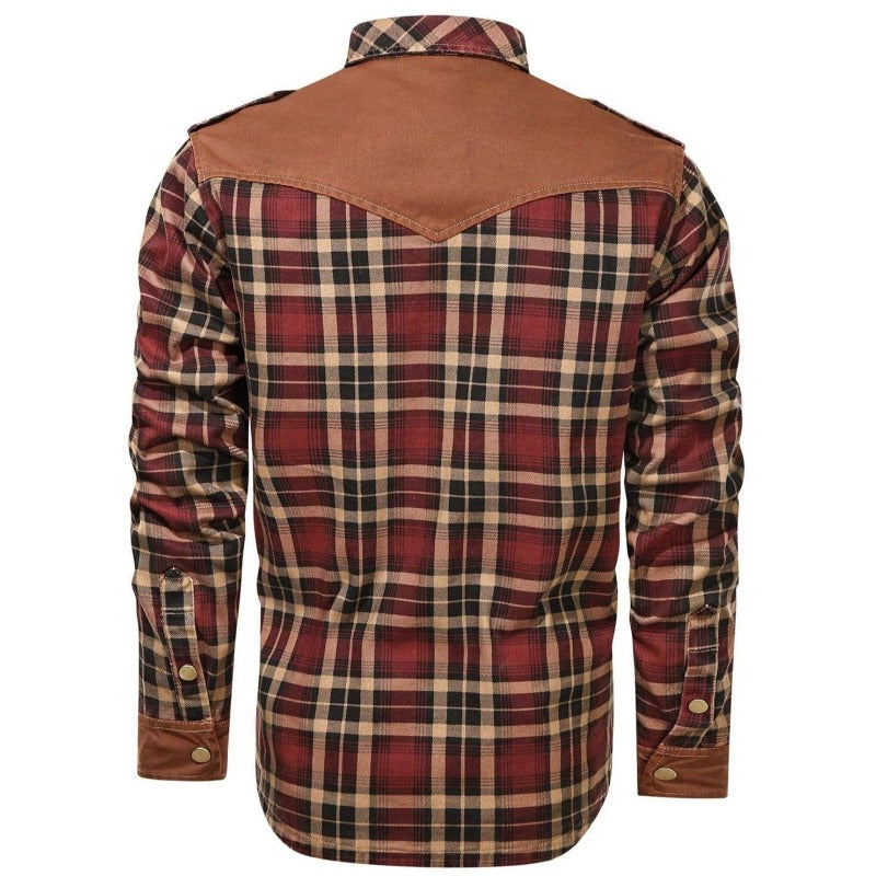 Plaid Flannel Shirt | Men's | Warm & Durable