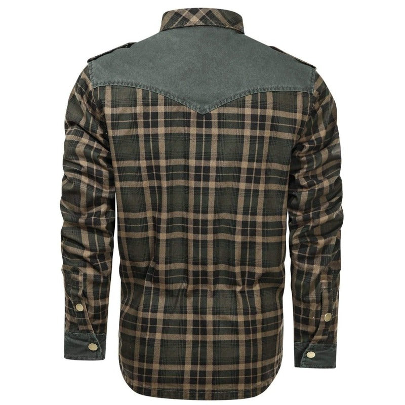 Plaid Flannel Shirt | Men's | Warm & Durable