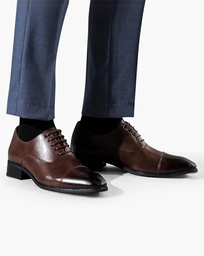 Men’s Leather Oxford Shoes | Classic & Elegant | Formal Dress Shoes