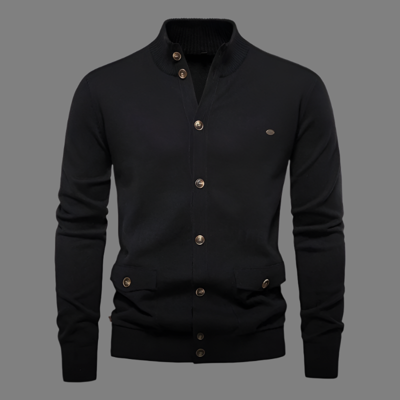 Men’s Knitted Button-Up Cardigan | Warm & Stylish | Perfect for Layering