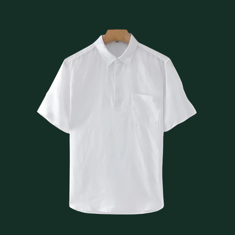 Men’s Short-Sleeve Polo Shirt | Classic & Breathable | Smart-Casual Look