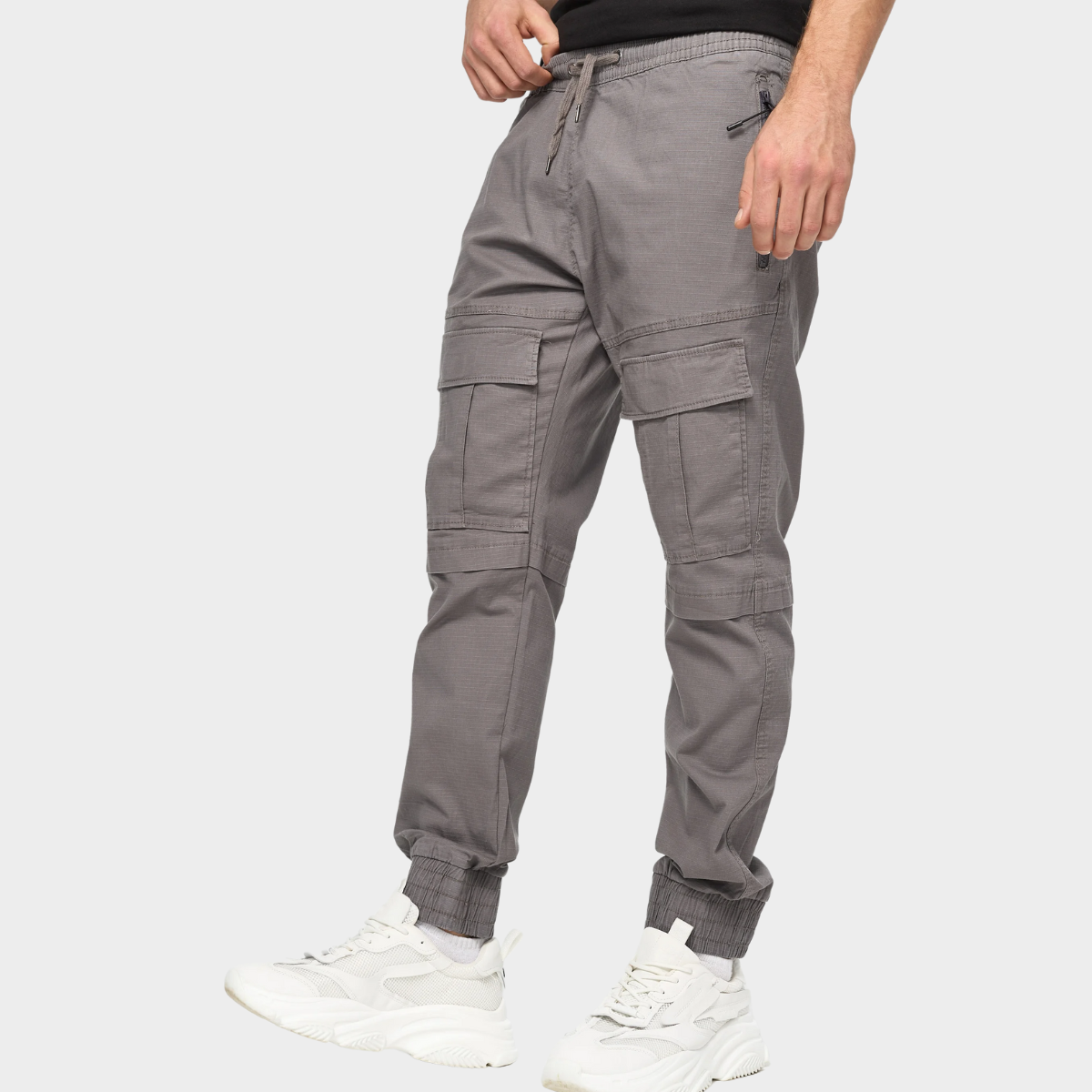 Slim-Fit Cargo Joggers | Cotton Blend | Functional & Stylish