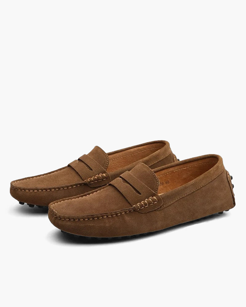 Suede Driving Loafers | Lightweight & Flexible | Casual Elegance