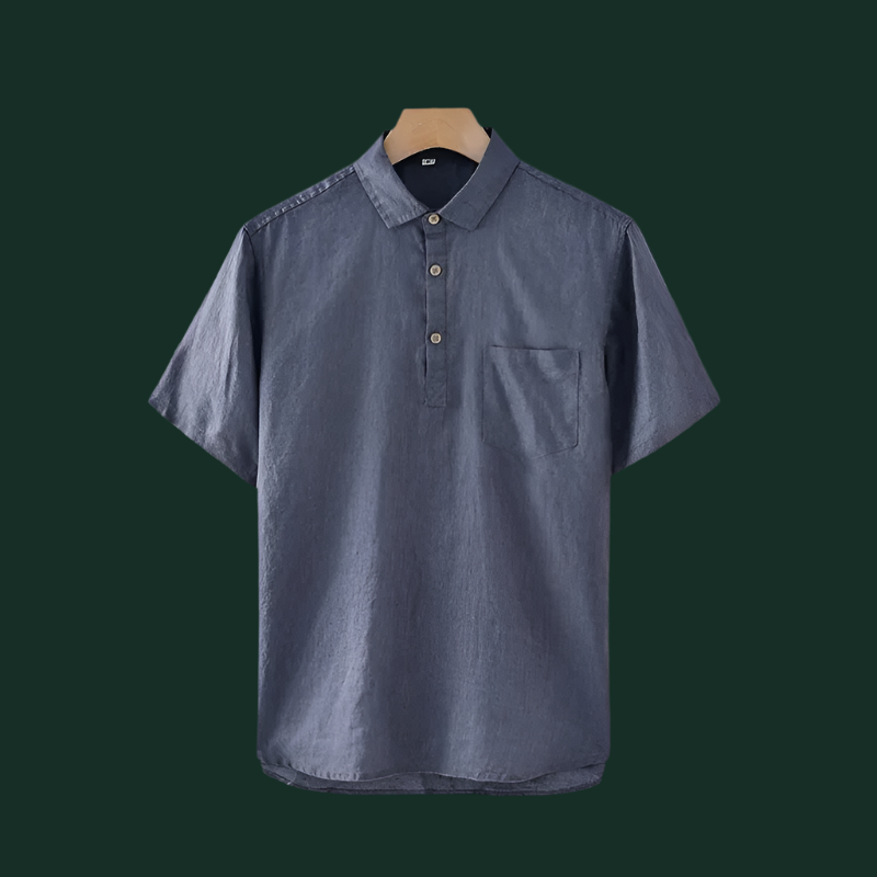 Men’s Short-Sleeve Polo Shirt | Classic & Breathable | Smart-Casual Look