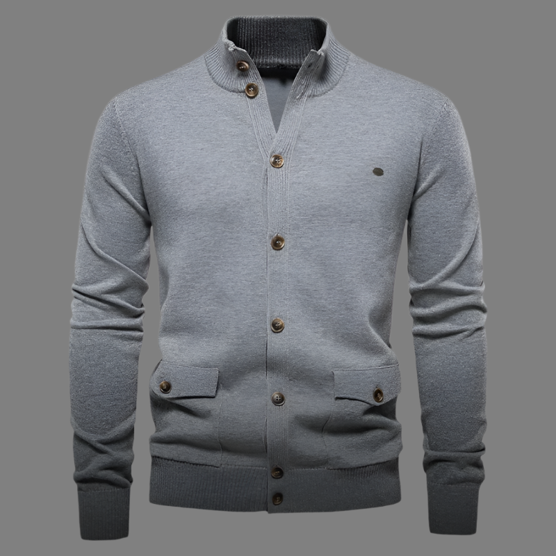 Men’s Knitted Button-Up Cardigan | Warm & Stylish | Perfect for Layering