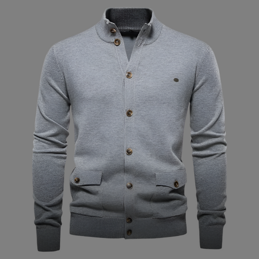 Men’s Knitted Button-Up Cardigan | Warm & Stylish | Perfect for Layering