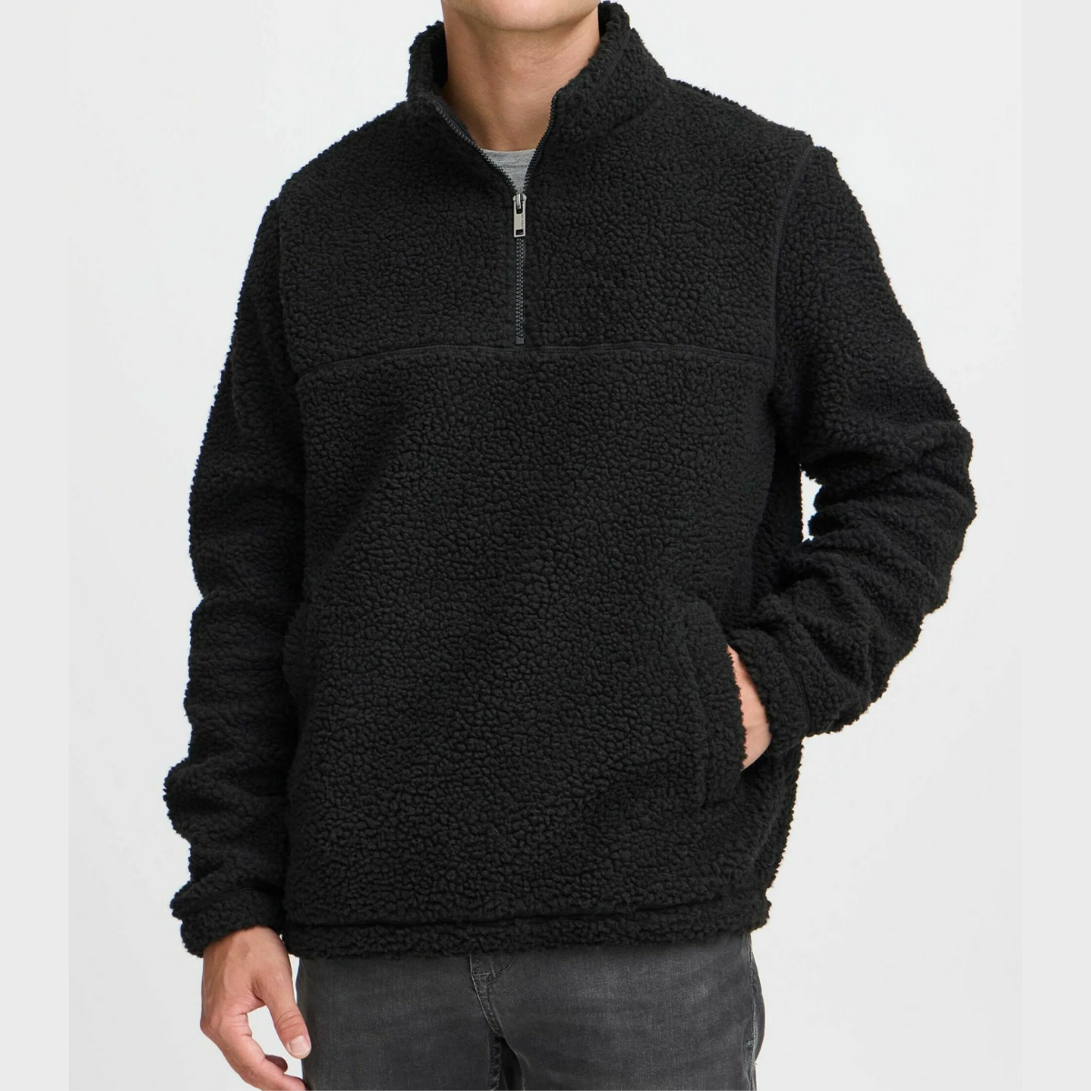 Fleece Half-Zip Pullover | Soft & Warm | Casual & Cozy