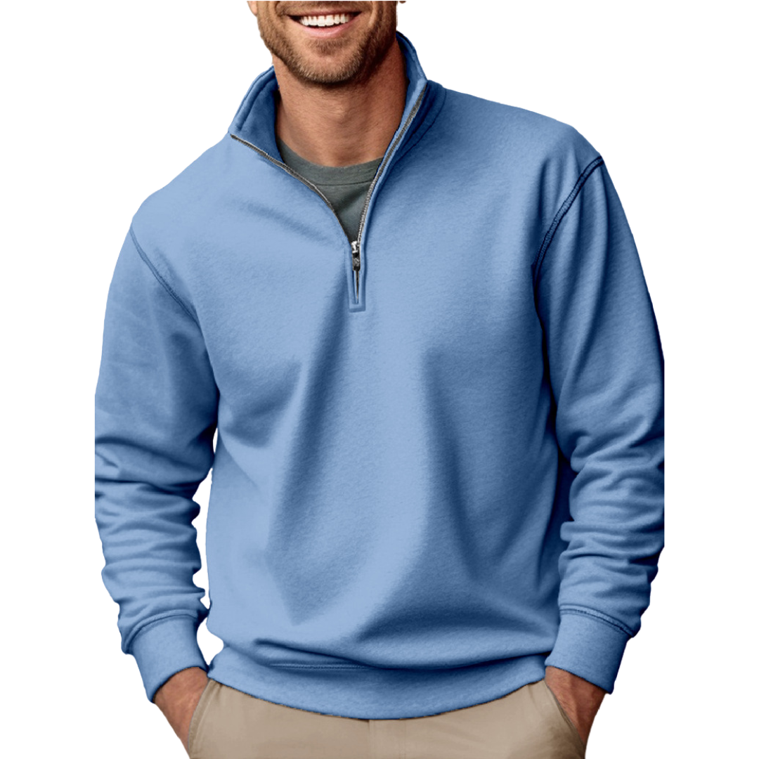 Men’s Half-Zip Pullover | Casual & Stylish | Soft & Breathable