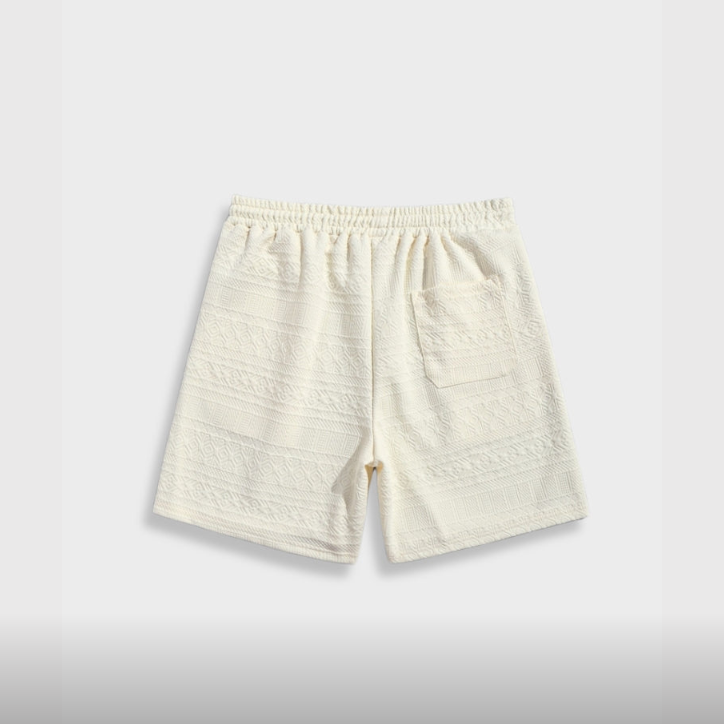 Textured Polo Shorts Set | Lightweight & Stylish | Perfect for Summer