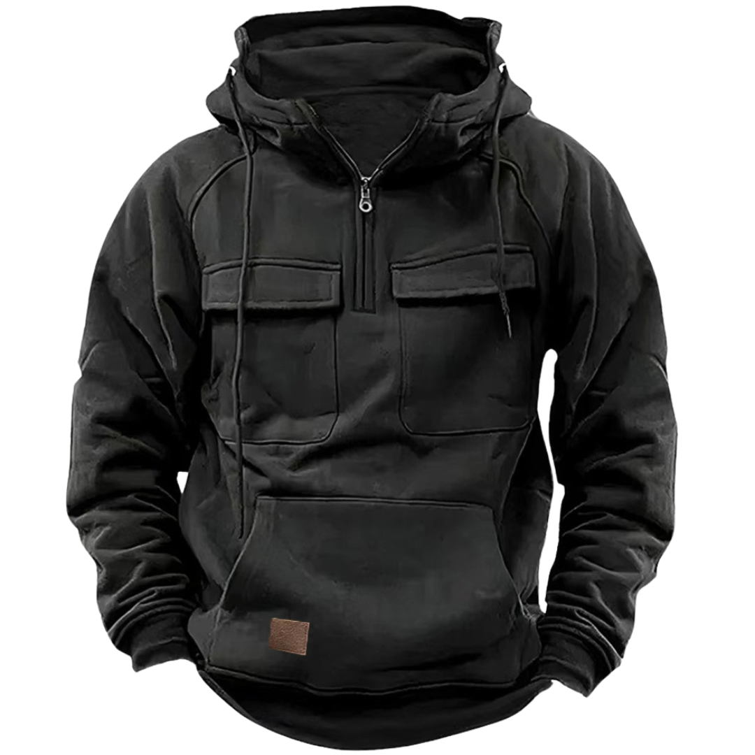 Tactical Hoodie | Fleece Lined | Rugged & Warm