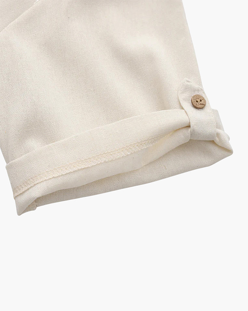 Linen Polo Shirt | 100% Linen | Breathable & Stylish