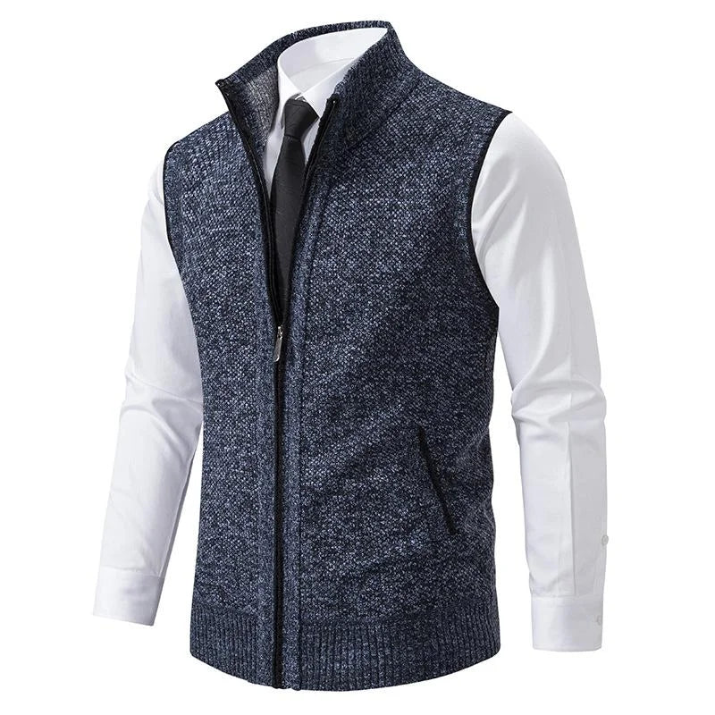 Men’s Smart Zip-Up Vest | Tailored & Stylish | Perfect for Layering