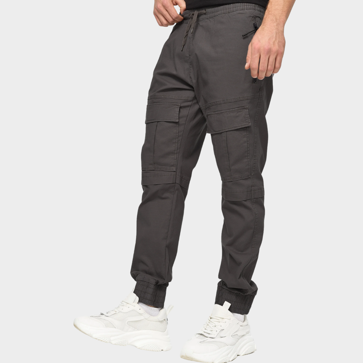 Slim-Fit Cargo Joggers | Cotton Blend | Functional & Stylish