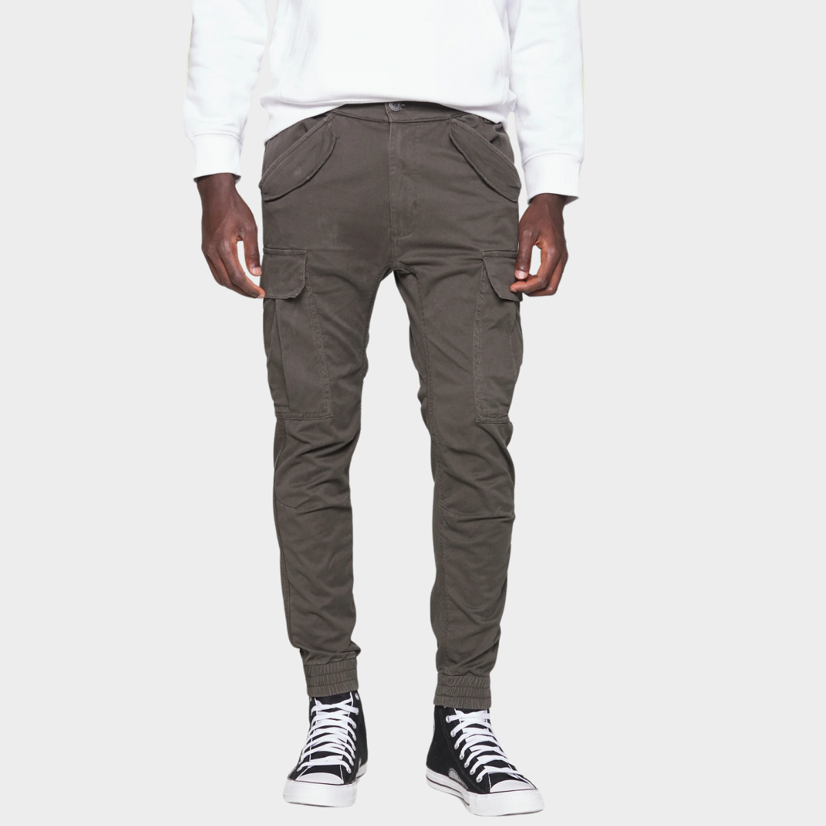 Slim-Fit Cargo Pants | Cotton Blend | Modern & Functional