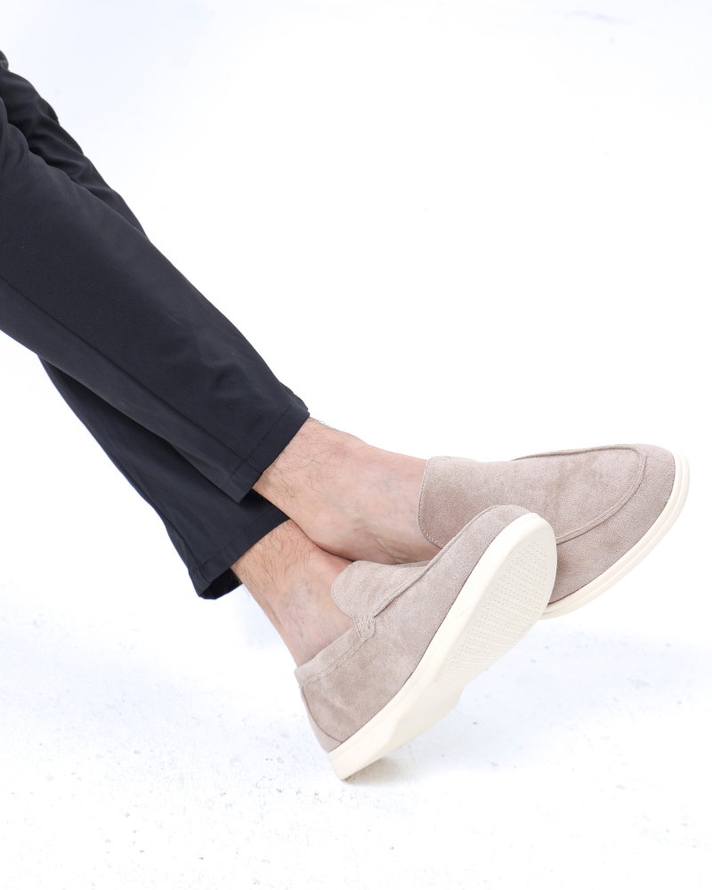 Suede Slip-On Loafers | Lightweight & Comfortable | Smart-Casual Style