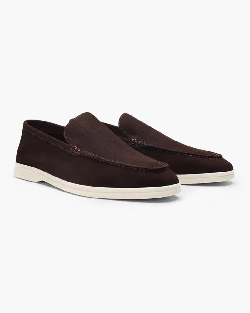 Leather Slip-On Loafers | Lightweight & Stylish | Smart-Casual Comfort