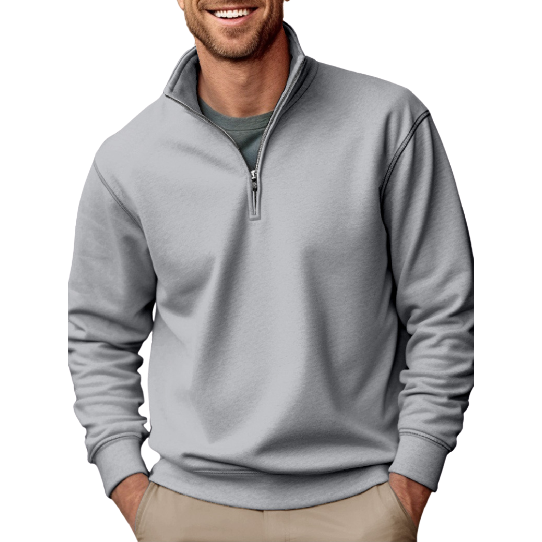 Men’s Half-Zip Pullover | Casual & Stylish | Soft & Breathable