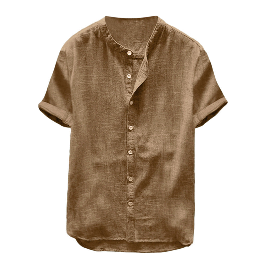 Linen Short-Sleeve Shirt | Men's | Lightweight & Breathable