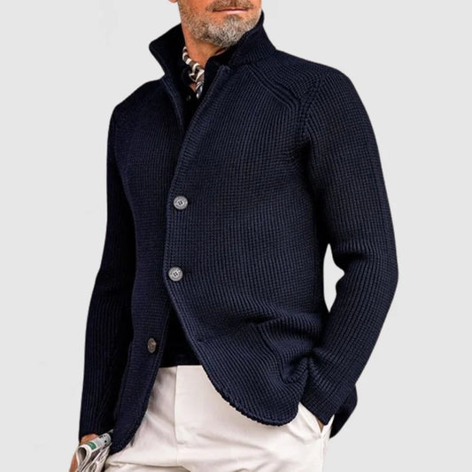 Knitted Cardigan Jacket | Stylish & Warm | Button-Up Design