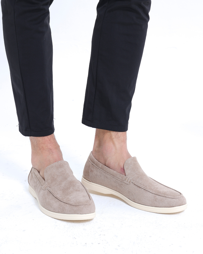 Suede Slip-On Loafers | Lightweight & Comfortable | Smart-Casual Style