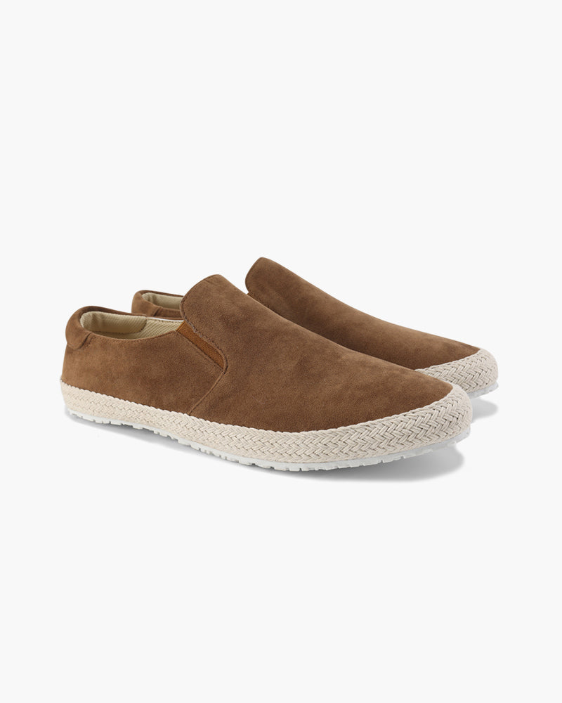 Suede Espadrille Slip-Ons | Lightweight & Stylish | Casual Comfort