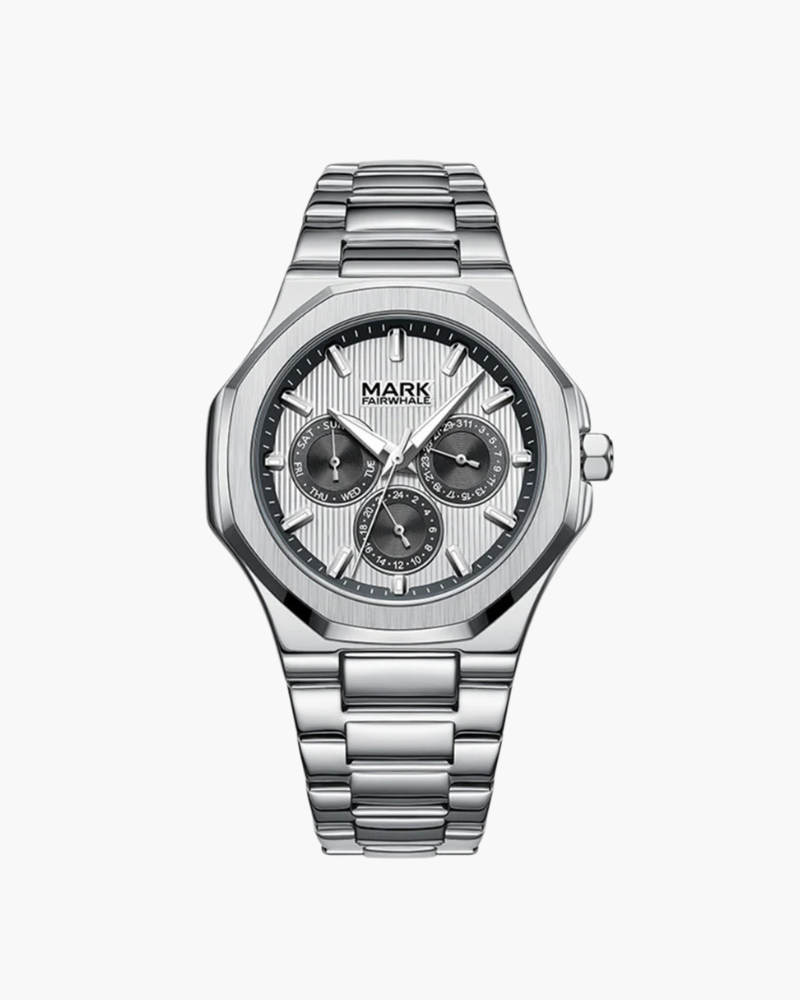 Men’s Luxury Chronograph Watch | Stainless Steel | Elegant & Functional