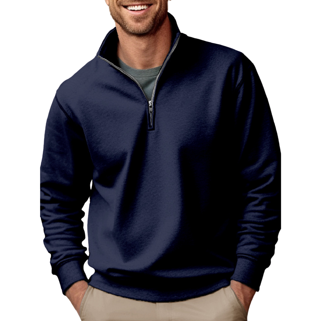 Men’s Half-Zip Pullover | Casual & Stylish | Soft & Breathable