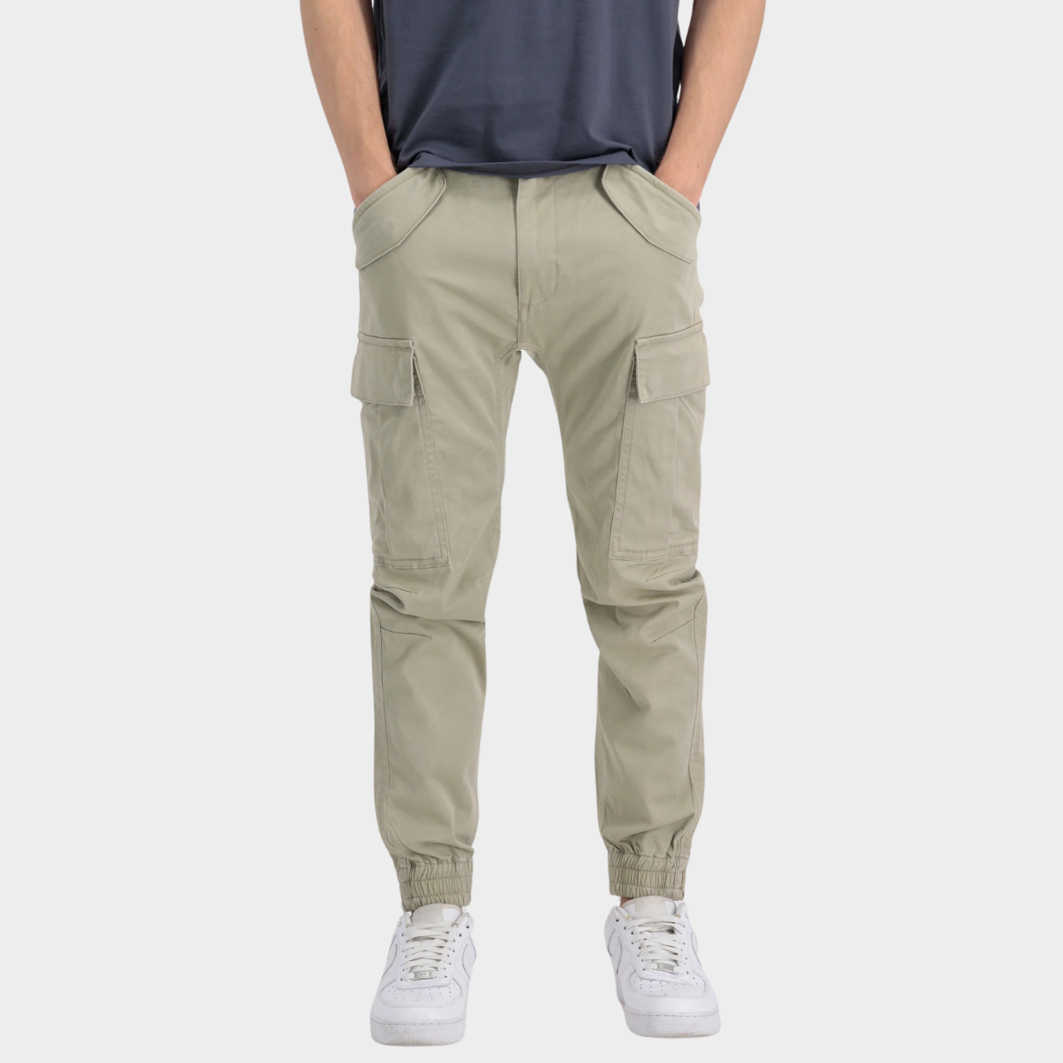 Slim-Fit Cargo Pants | Cotton Blend | Modern & Functional