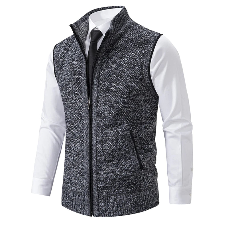 Men’s Smart Zip-Up Vest | Tailored & Stylish | Perfect for Layering