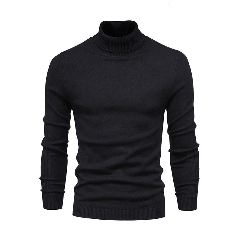 Slim-Fit Turtleneck Sweater | Knit Blend | Elegant & Versatile