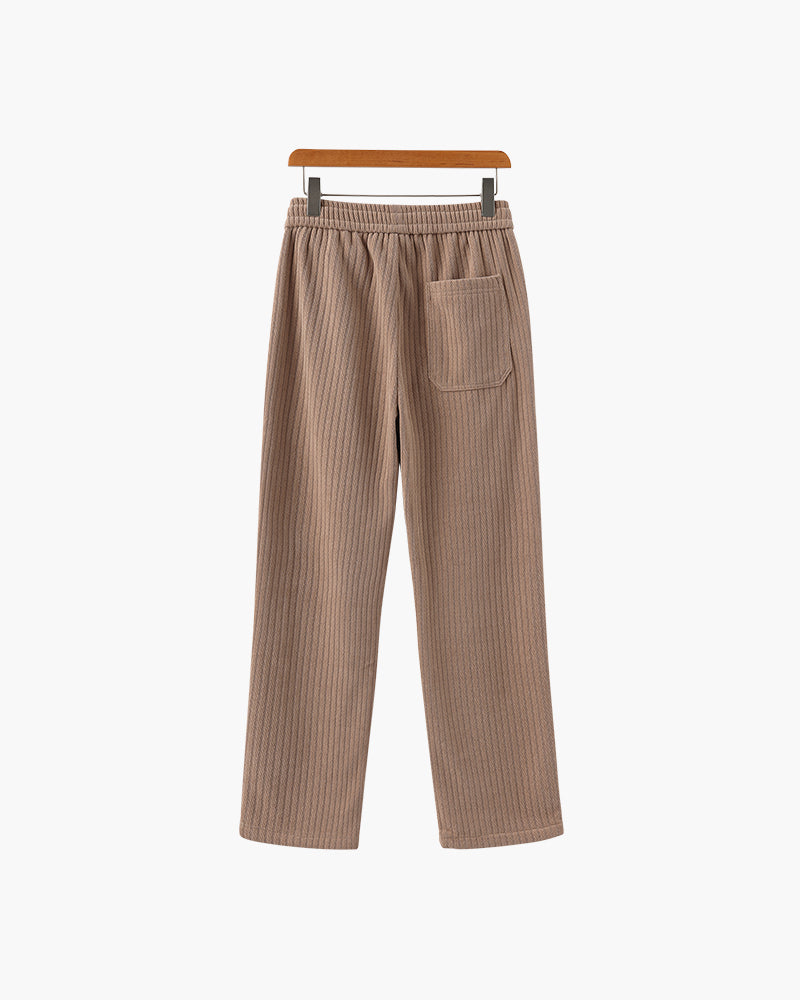 Corduroy Wide-Leg Pants | Soft Cotton Blend | Relaxed Fit