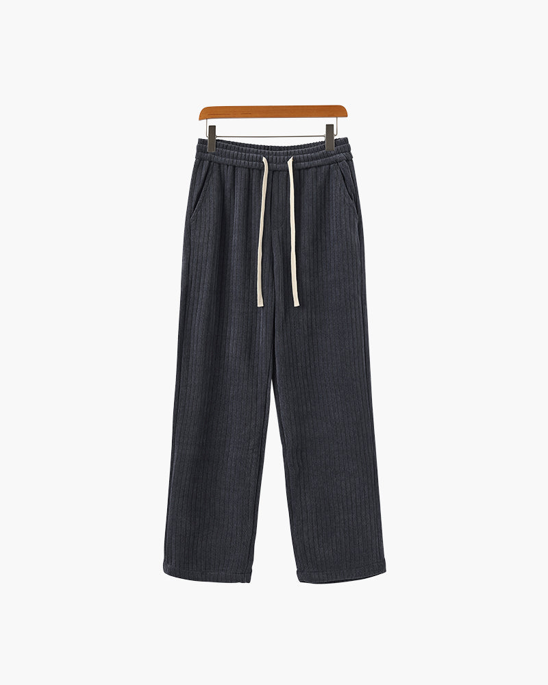 Corduroy Wide-Leg Pants | Soft Cotton Blend | Relaxed Fit