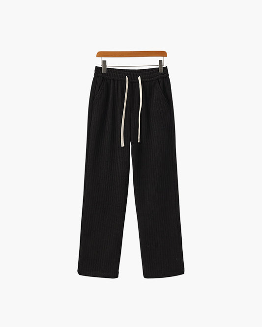 Corduroy Wide-Leg Pants | Soft Cotton Blend | Relaxed Fit