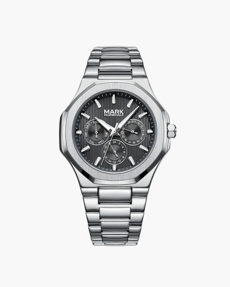 Men’s Luxury Chronograph Watch | Stainless Steel | Elegant & Functional