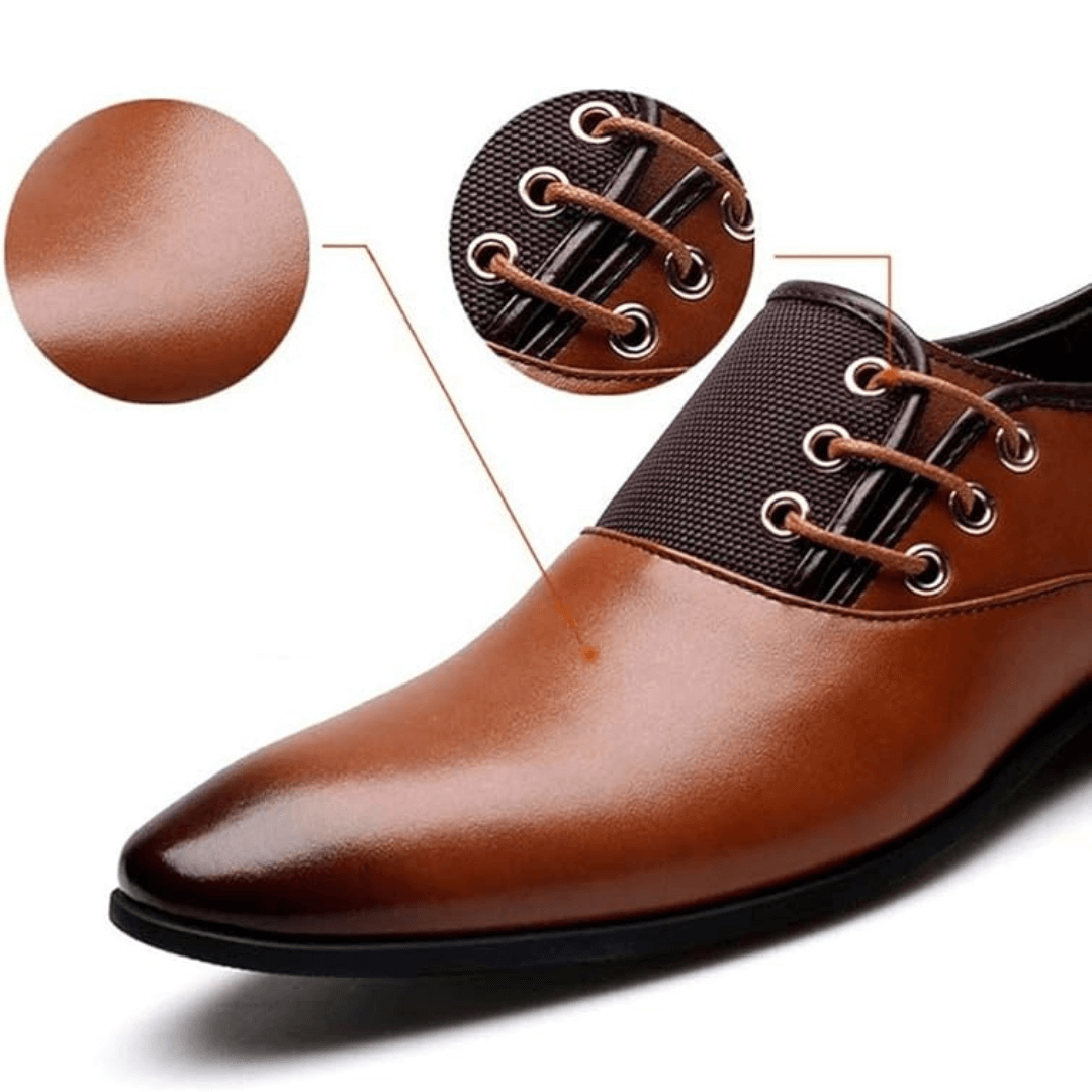 Leather Oxford Shoes | Classic Formal | Elegant & Comfortable