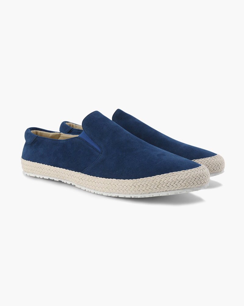 Suede Espadrille Slip-Ons | Lightweight & Stylish | Casual Comfort