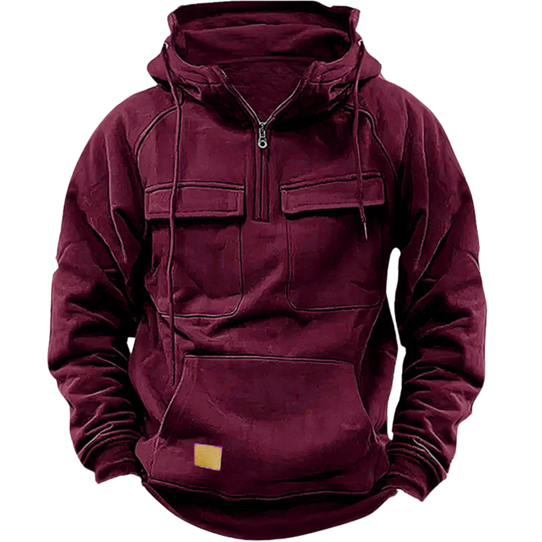 Tactical Hoodie | Fleece Lined | Rugged & Warm