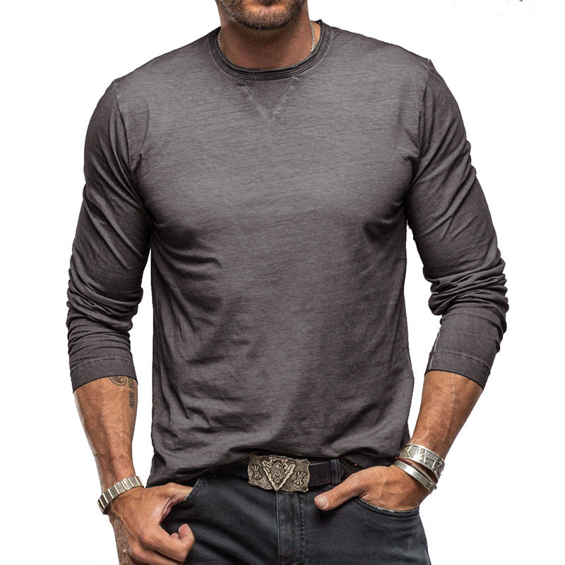 Long-Sleeve T-Shirt | Cotton Blend | Comfortable & Versatile