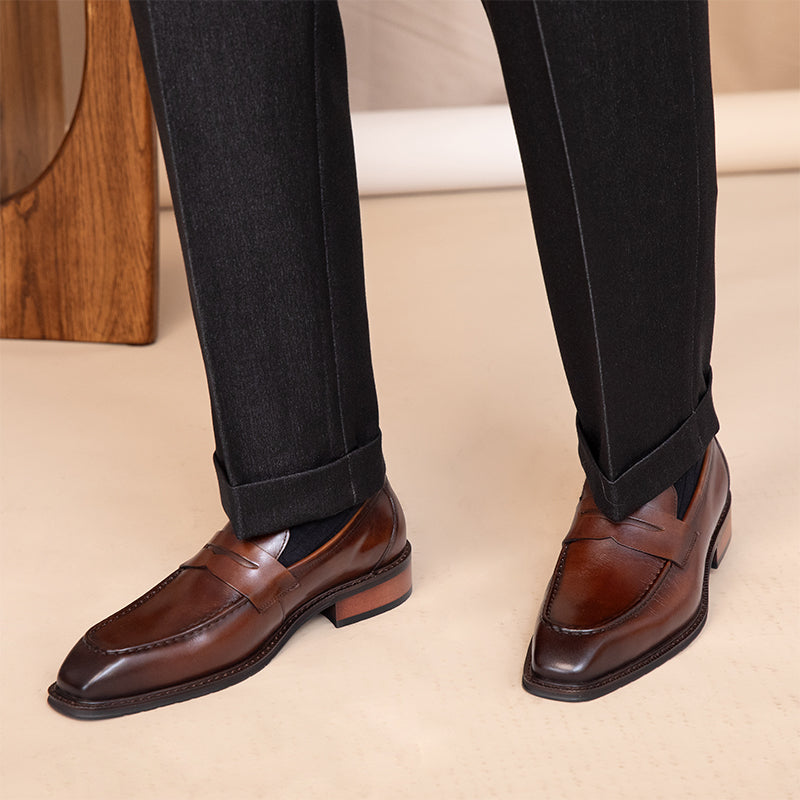 Men’s Leather Loafers | Classic & Sophisticated | Perfect for Formal & Casual Wear