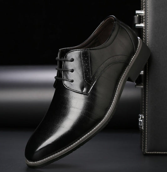 Leather Oxford Shoes | Classic Formal | Polished Elegance