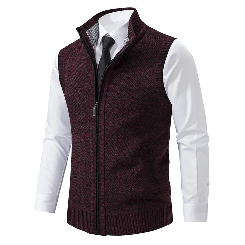 Men’s Smart Zip-Up Vest | Tailored & Stylish | Perfect for Layering