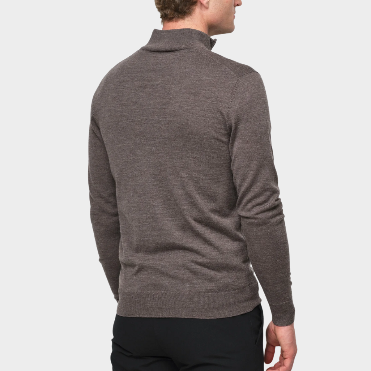 Half-Zip Sweater | Wool Blend | Smart & Versatile