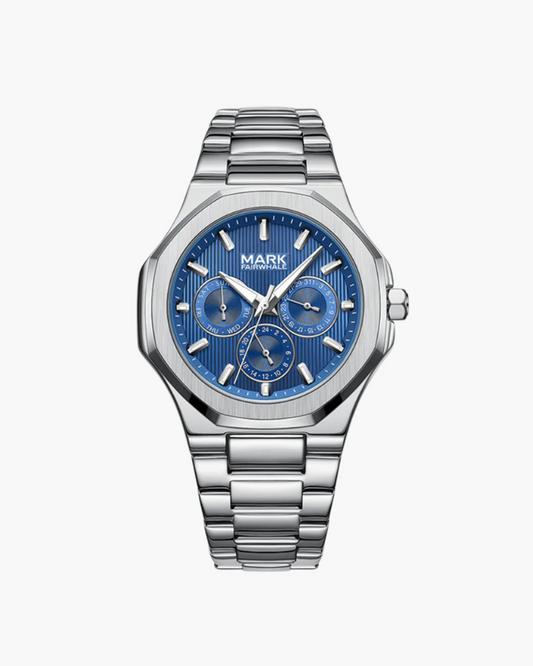 Men’s Luxury Chronograph Watch | Stainless Steel | Elegant & Functional