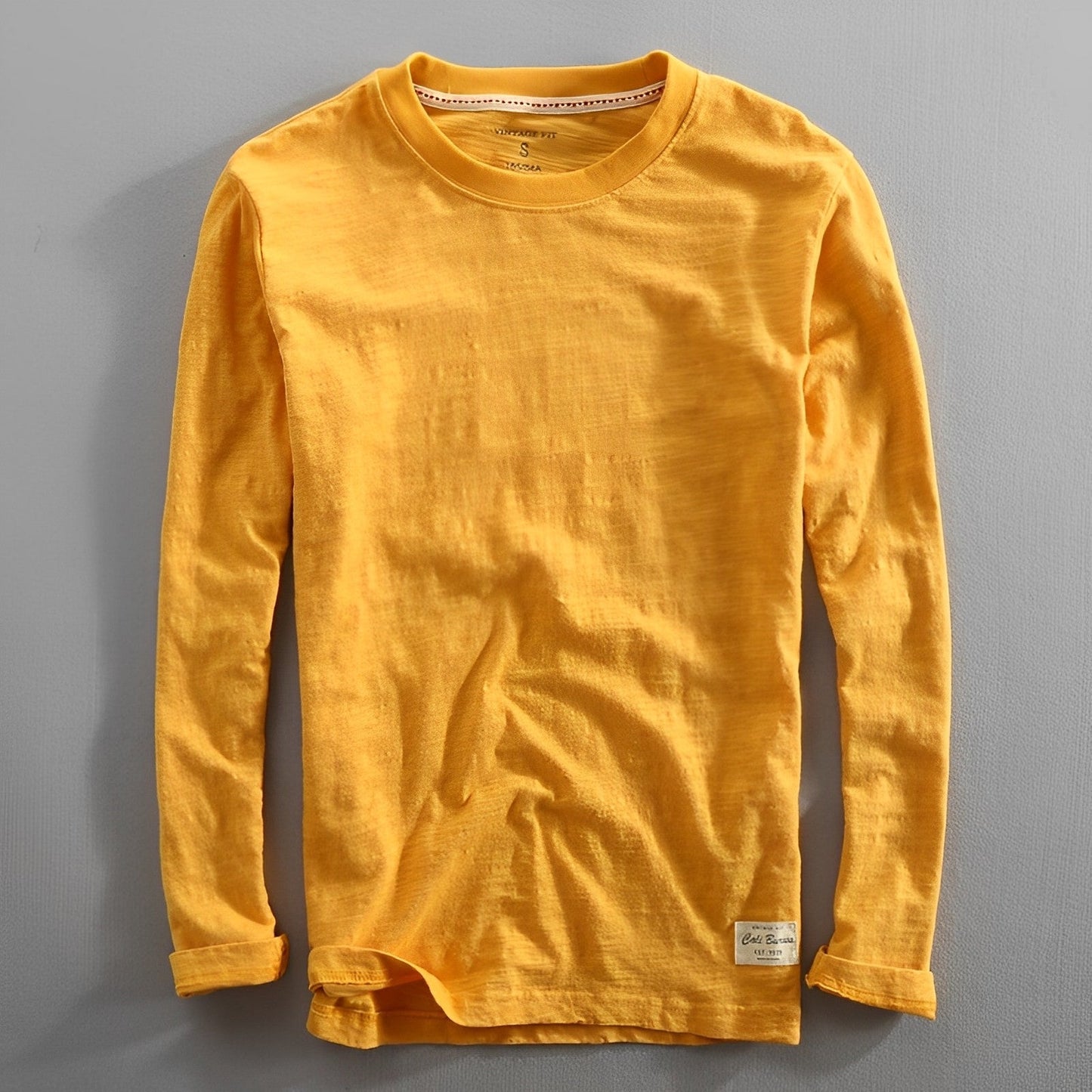 Long-Sleeve Casual T-Shirt | Cotton Blend | Soft & Versatile